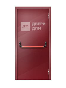 Противопожарная дверь ДПМ-01 EI-60 глухая однопольная с антипаникой
